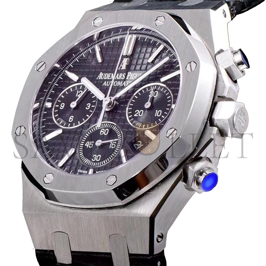 audemars P*g*et royal oak series black plate belt watch 26331